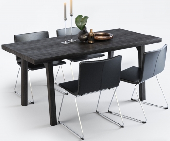 Modern Dining Table And Chairs-ID:766464956