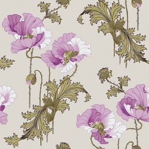 ModernAnimal And Plant Pattern Wallpaper