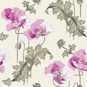 ModernAnimal And Plant Pattern Wallpaper