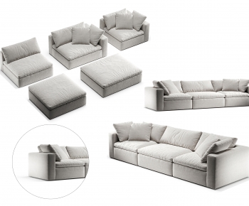 Modern Three-seat Sofa-ID:722868927