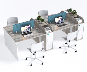 Modern Office Desk And Chair-ID:902663956