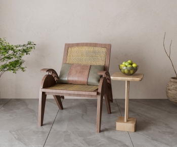 Wabi-sabi Style Lounge Chair-ID:157116895