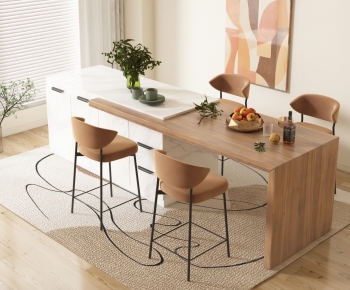 Modern Dining Table And Chairs-ID:436235909