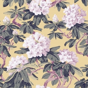 ModernAnimal And Plant Pattern Wallpaper