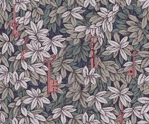 ModernAnimal And Plant Pattern Wallpaper