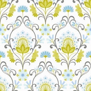 ModernAnimal And Plant Pattern Wallpaper