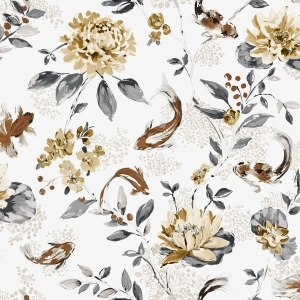 ModernAnimal And Plant Pattern Wallpaper