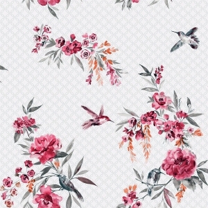 ModernAnimal And Plant Pattern Wallpaper