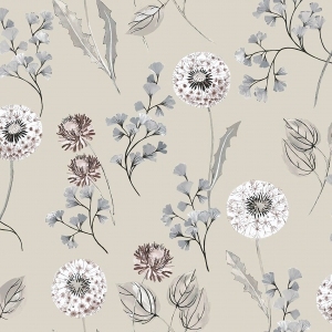 ModernAnimal And Plant Pattern Wallpaper