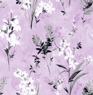 ModernAnimal And Plant Pattern Wallpaper