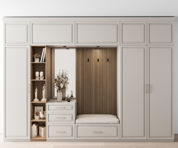 Simple European Style Decorative Cabinet-ID:376306066