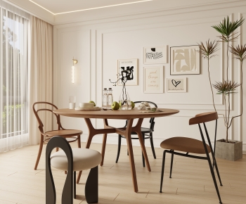 Modern Dining Table And Chairs-ID:594210677