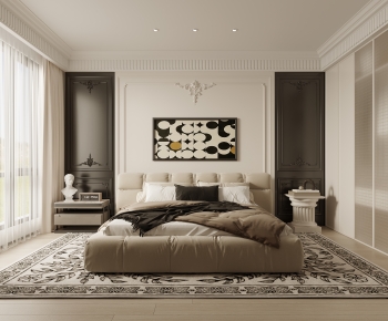 French Style Bedroom-ID:235073091