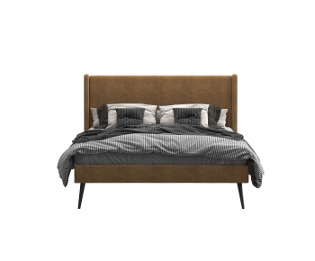 Modern Double Bed-ID:139163976