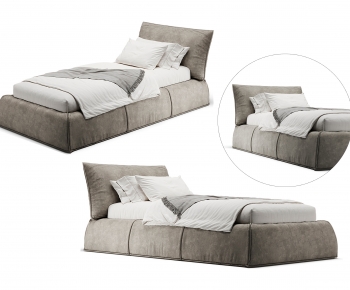Modern Single Bed-ID:744631057