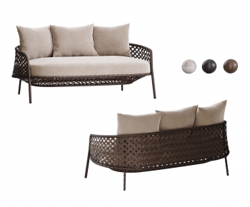 Nordic Style A Sofa For Two-ID:917128096