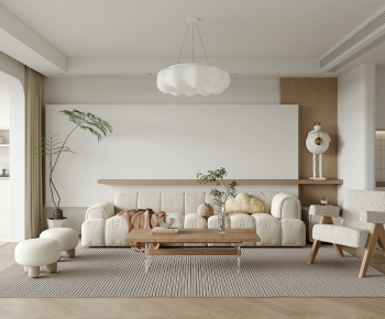 Nordic Style A Living Room-ID:464936971