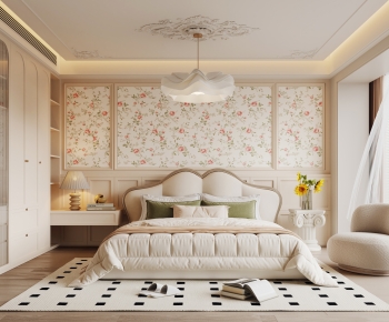 French Style Bedroom-ID:745971921