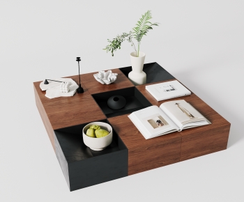 Modern Wabi-sabi Style Coffee Table-ID:854698903