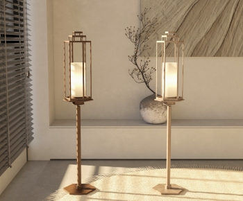 New Chinese Style Floor Lamp-ID:205046892