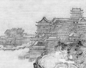 中式新中式壁纸壁画-ID:578311928