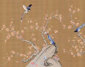 中式新中式壁纸壁画-ID:5833418