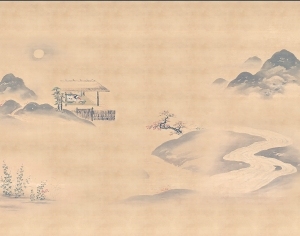 中式新中式壁纸壁画-ID:5833443
