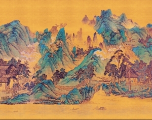 中式新中式壁纸壁画-ID:5833451