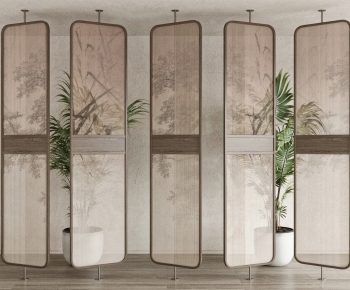New Chinese Style Wabi-sabi Style Partition-ID:264321092