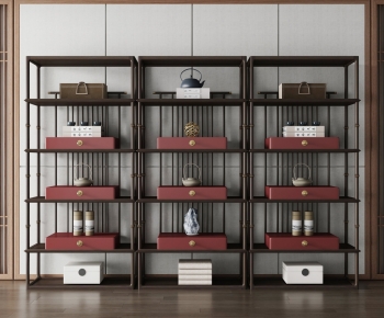 New Chinese Style Shelving-ID:783035048