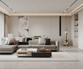 Modern A Living Room-ID:414585113