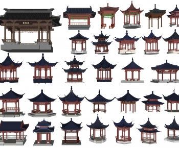 New Chinese Style Chinese Style Pavilion-ID:904637109