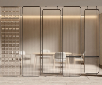 Modern Glass Screen Partition-ID:811266903