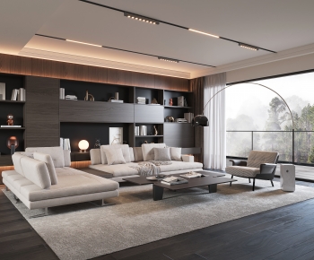 Modern A Living Room-ID:137527946
