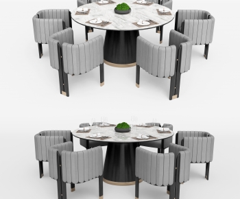 Modern Dining Table And Chairs-ID:173289067