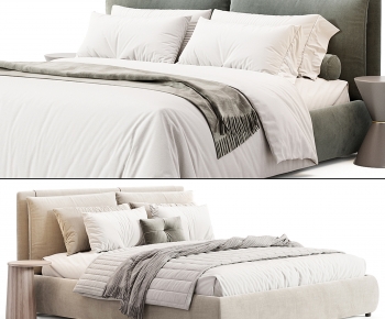 Modern Double Bed-ID:702091939