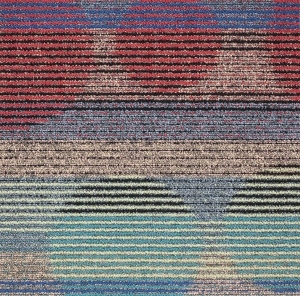 几何条纹艺术地毯-ID:5837354