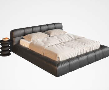 Modern Double Bed-ID:429281951