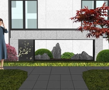 New Chinese Style Landscape Wall-ID:321551083