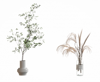 现代植物花瓶摆件-ID:773096087