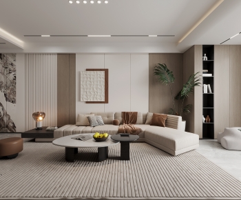 Modern A Living Room-ID:512429008