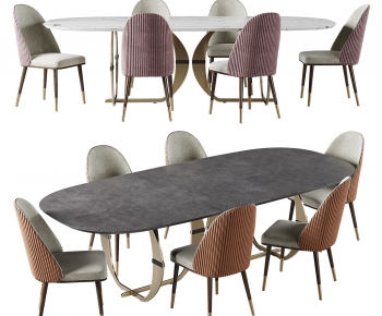 Modern Dining Table And Chairs-ID:395939465