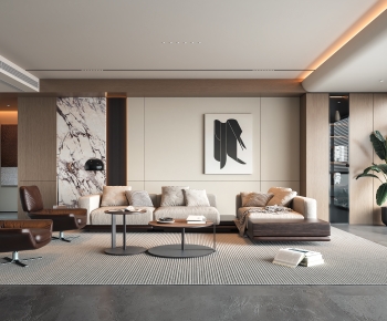 Modern A Living Room-ID:948715938
