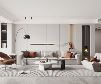 Modern A Living Room-ID:168360953