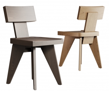 Wabi-sabi Style Dining Chair-ID:316730989