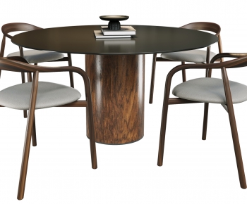 Modern Dining Table And Chairs-ID:448828948