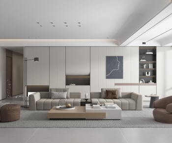 Modern A Living Room-ID:147758962
