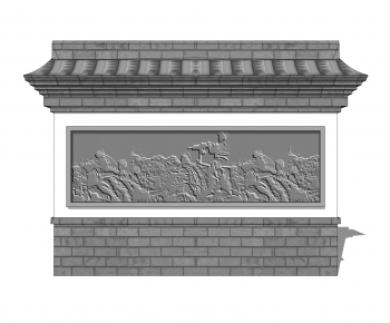 New Chinese Style Chinese Style Building Component-ID:470408927
