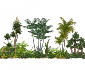 现代热带植物灌木丛组合-ID:114069025