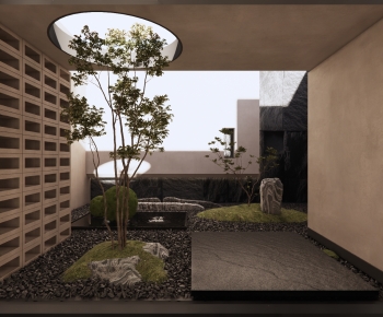 New Chinese Style Courtyard/landscape-ID:812807083